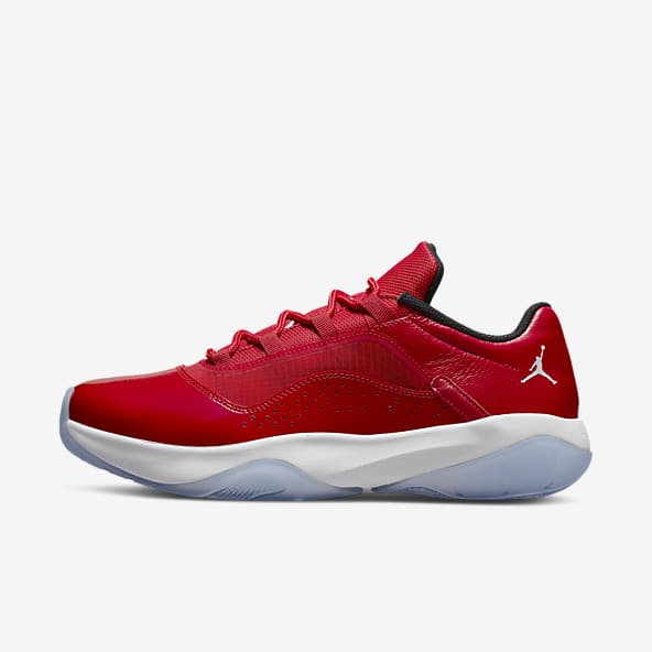 air jordan red shoes