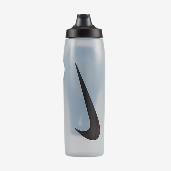 Nike SS Recharge Straw Water Bottle 24oz - Black