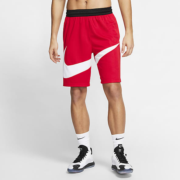 nike basketball shorts red