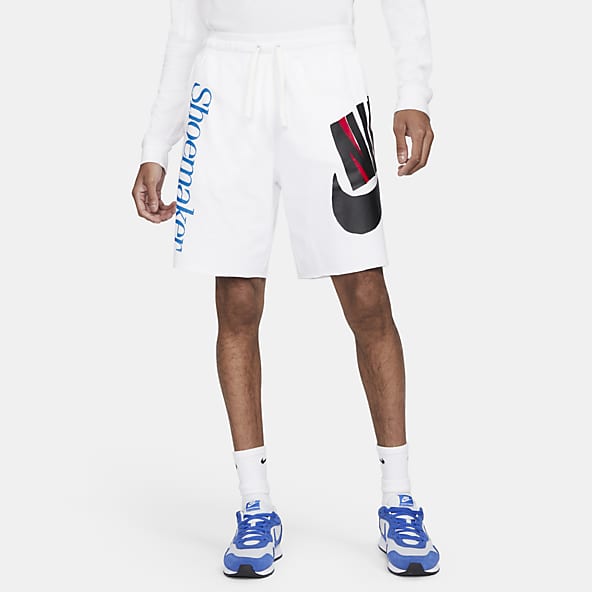 white nike shorts see through