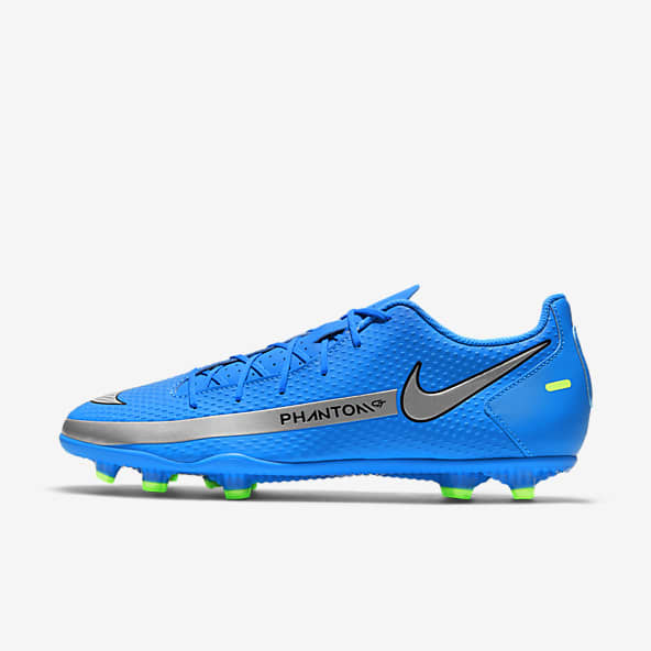 blue football boots