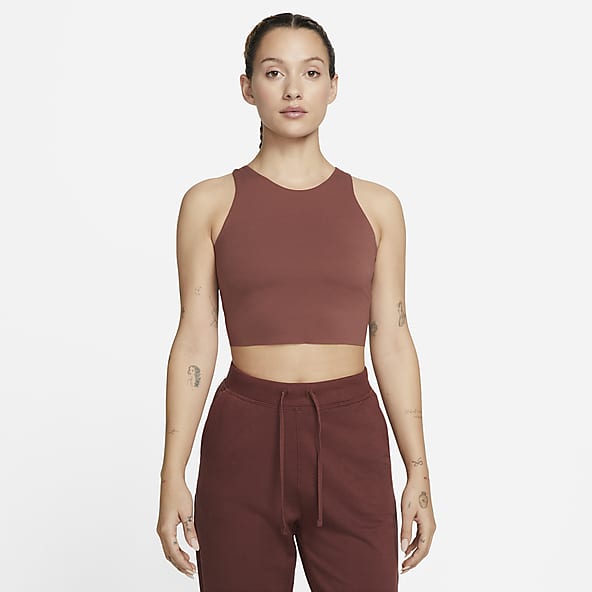 me quejo Paralizar bomba Womens Cropped Yoga Tops & T-Shirts. Nike.com