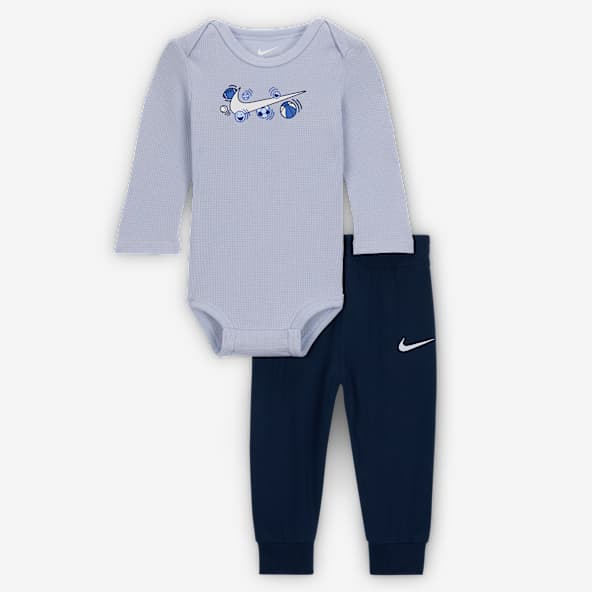 Nike Play For All Baby (0-9M) Long Sleeve Bodysuit and Pants Set