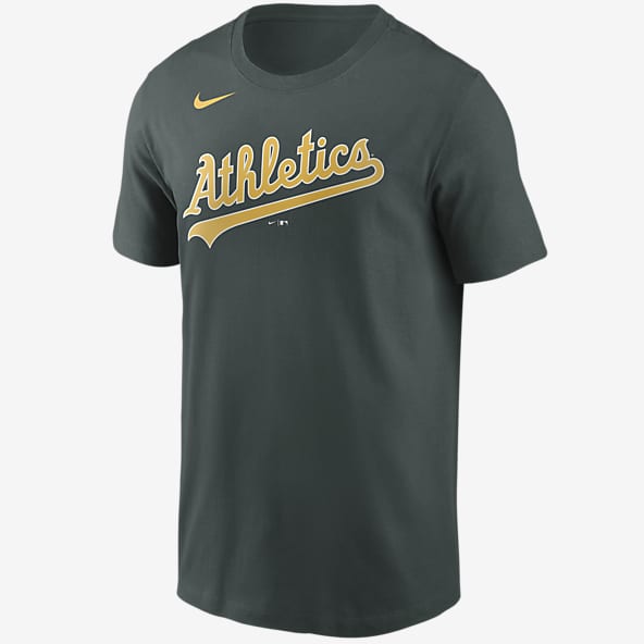Nike Wordmark (MLB Oakland Athletics) Men's T-Shirt
