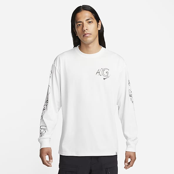  Nike Men's Training Top T-Shirt, Long Sleeve, Nike NP DF  Tight L/S Top DD1991-010 [2021FW], multicolor (white / black) : Clothing,  Shoes & Jewelry
