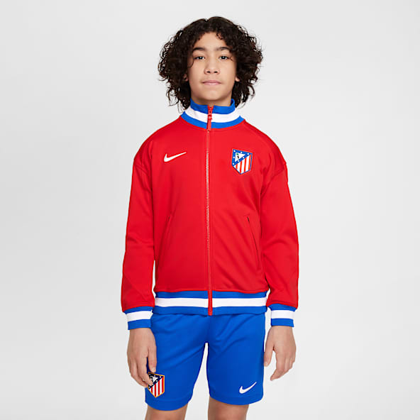 Atlético Madrid Academy Pro Dri-FIT Fußball-Hymnenjacke (ältere Kinder)