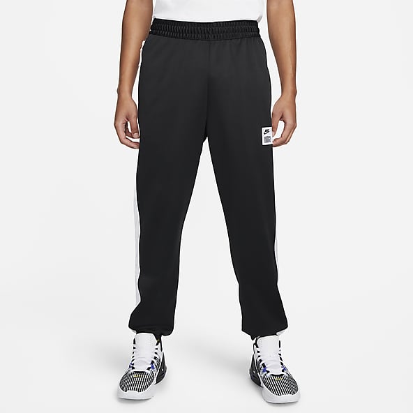 Nike Therma-FIT Men's Training Pants (Medium, Black/Heather/Black/White) at   Men's Clothing store