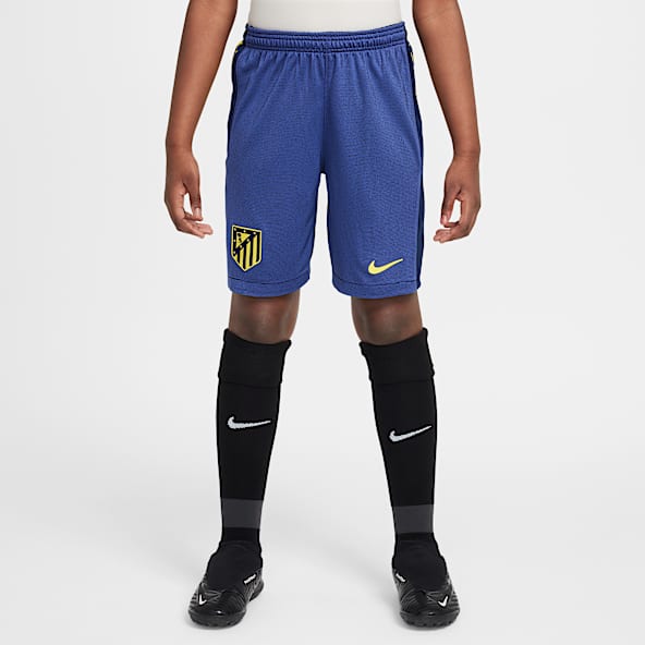 Atlético Madryt Stadium 2025/26 (wersja wyjazdowa) Spodenki piłkarskie dla dużych dzieci Nike Dri-FIT – replika
