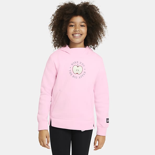 pink nike hoodie and sweatpants