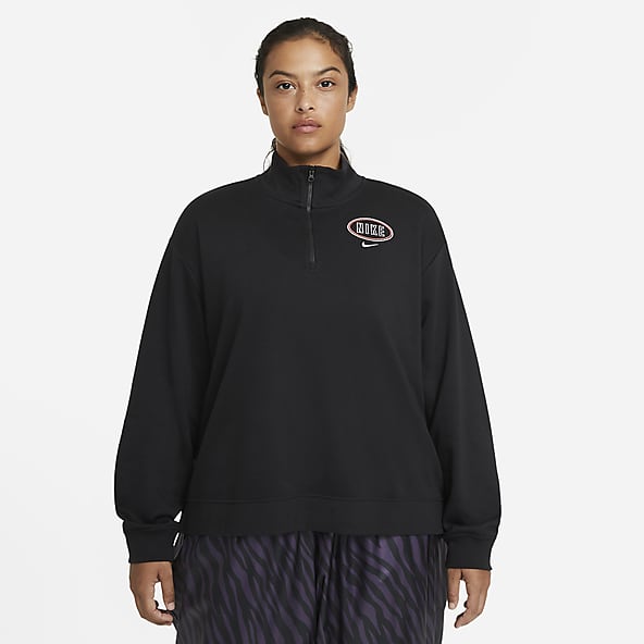 nike lace up hoodie plus size