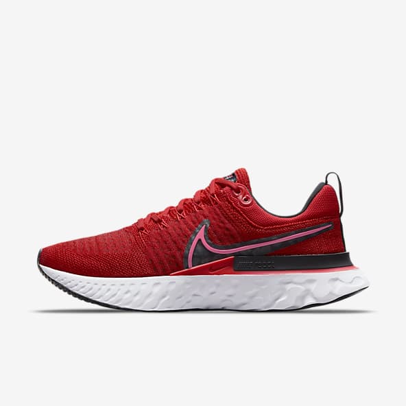 red nike mens running shoes