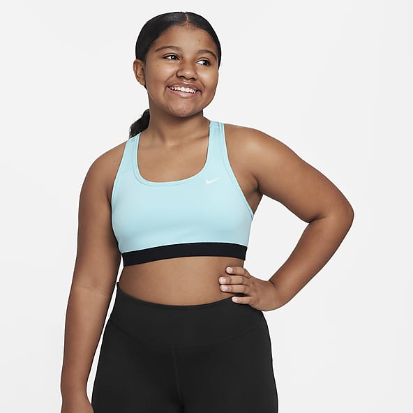 Nike Swoosh Big Kids' (Girls') Sports Bra (Extended Size)