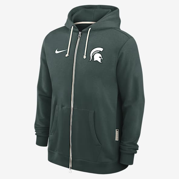 Michigan State Sideline Men's Nike Dri-FIT College Full-Zip Hoodie