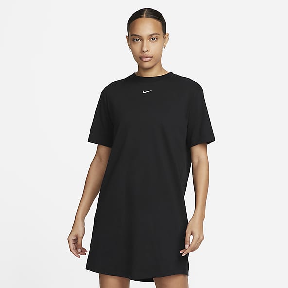 Nike NSW Skirt Womens XS RARE Maxi Jersey Black Sportswear Activewear New