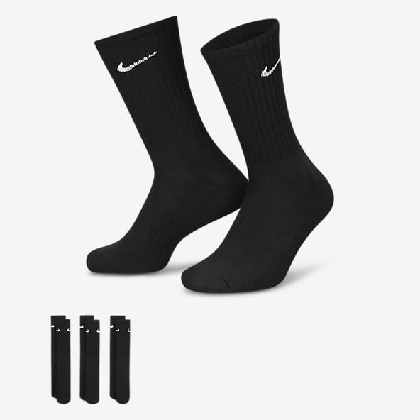 Nike Lot de 6 paires de chaussettes pour enfant Noir/blanc/gris