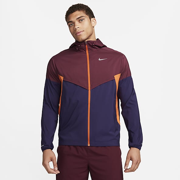 Red Running Outerwear. Nike PT