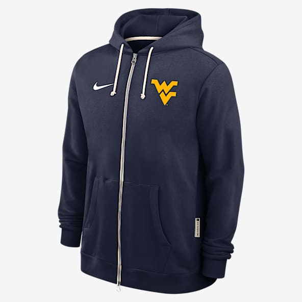 West Virginia Sideline Men's Nike Dri-FIT College Full-Zip Hoodie