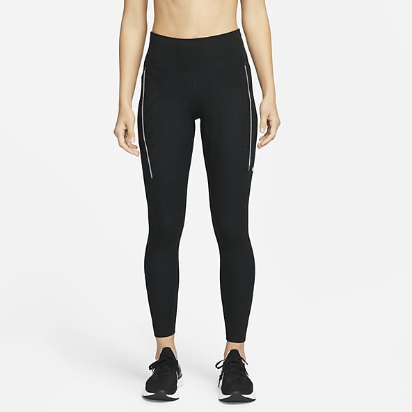 nike running leggings with zips