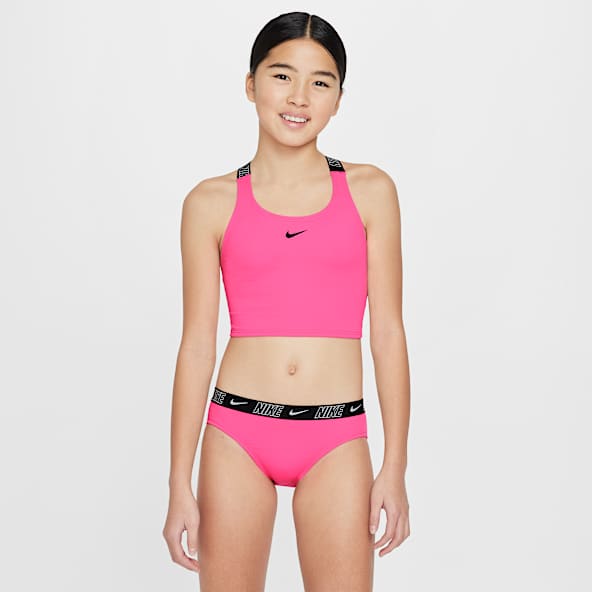 Nike Swim Ensemble midkini à dos croisé pour ado (fille)