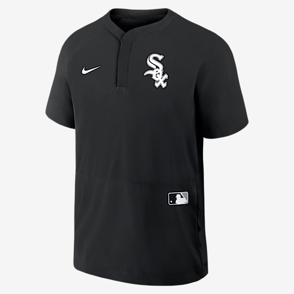 Chicago White Sox Authentic Collection Rompevientos de manga corta Nike de la MLB para hombre