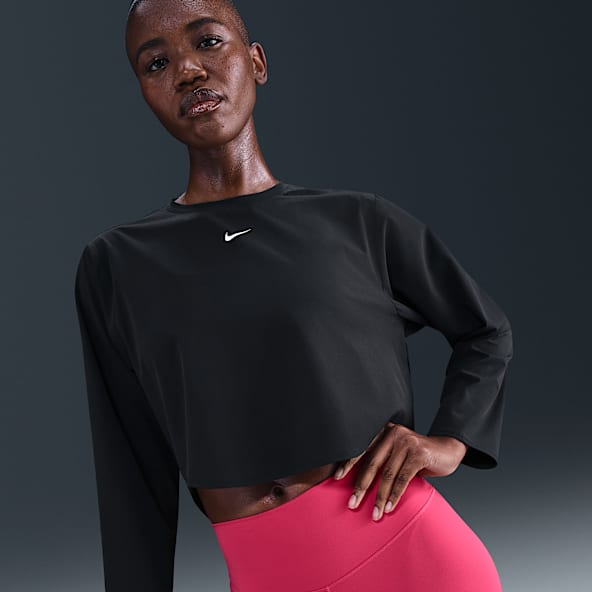 Nike One Playera de tejido Woven Repel para mujer