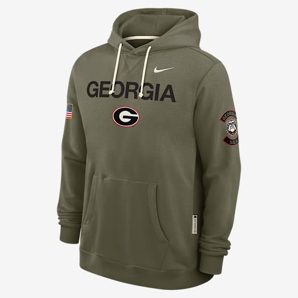 Georgia 2025 Military Appreciation Georgia 2025 Military Appreciation Men's Nike Dri-FIT College Pullover Hoodie
