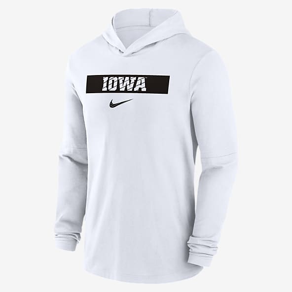 Iowa Hawkeyes Sideline Men's Nike Dri-FIT College Long-Sleeve Hooded Top