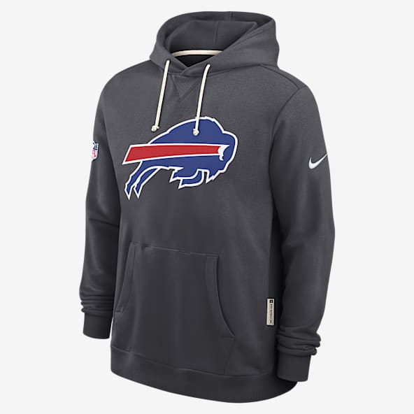 Buffalo Bills Initial Home Sideline Men's Nike Dri-FIT NFL Pullover Hoodie