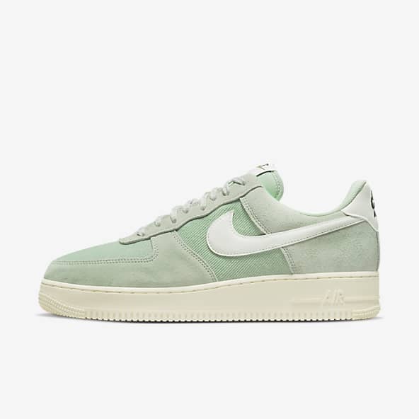 Nike airforce 1 low 07 double swoosh olive/green