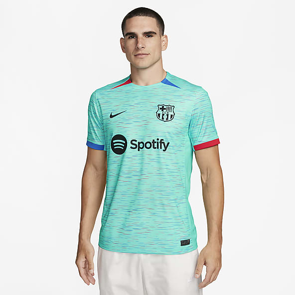 Youth Nike Black/Gold Barcelona 2020/21 Away Kit