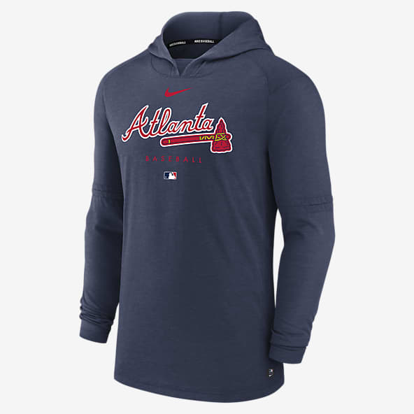 Nike Rewind Warm Up (MLB Atlanta Braves) Men's Pullover Jacket.
