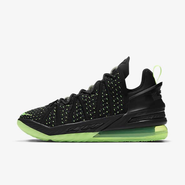 nike basketball shoes green
