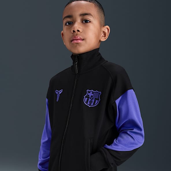 FC Barcelona Academy Pro Away Kobe Dri-FIT Fußball-Hymnenjacke (ältere Kinder)