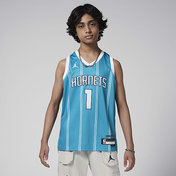Charlotte Hornets 2023/24 Icon Edition Camiseta Nike Dri-FIT NBA Swingman - Niño