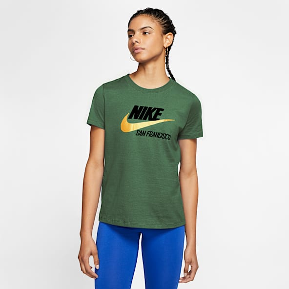 green nike tank top