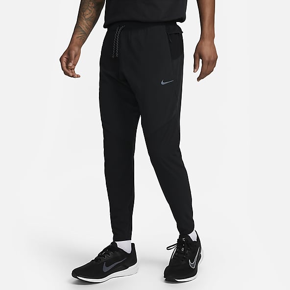 Nike Phenom Dri-Fit Woven Running Gym Pants Mens Size Large Black NEW DQ4745 -010