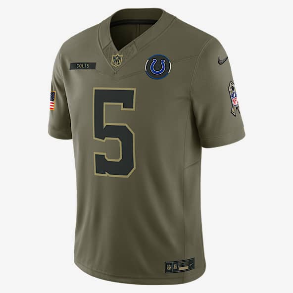 Anthony Richardson Sr. Indianapolis Colts Salute to Service Men's Nike Dri-FIT NFL Limited Jersey