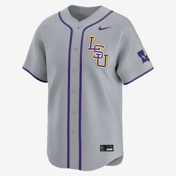 LSU Men's Nike College Limited Baseball Jersey