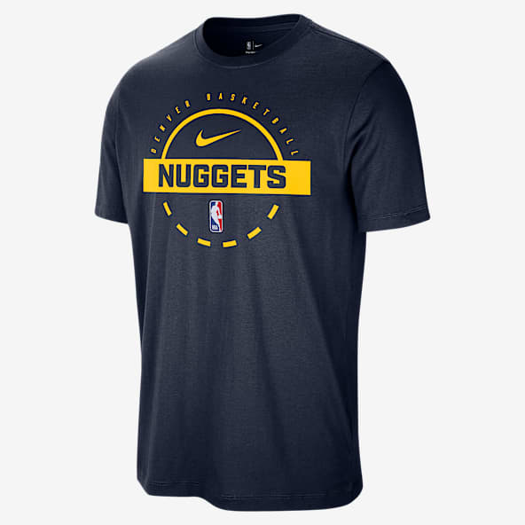 Denver Nuggets Playera de entrenamiento Nike de la NBA para hombre