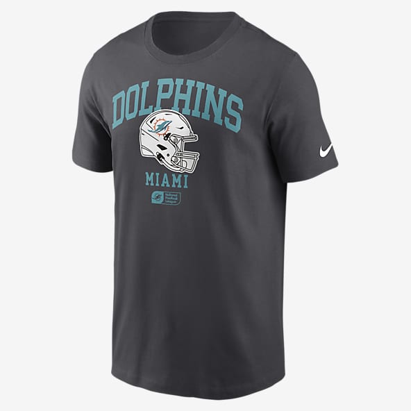 Miami Dolphins Helmet Essential Men's Nike NFL T-Shirt