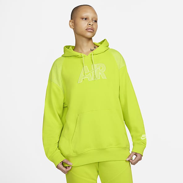 neon nike sweatshirt