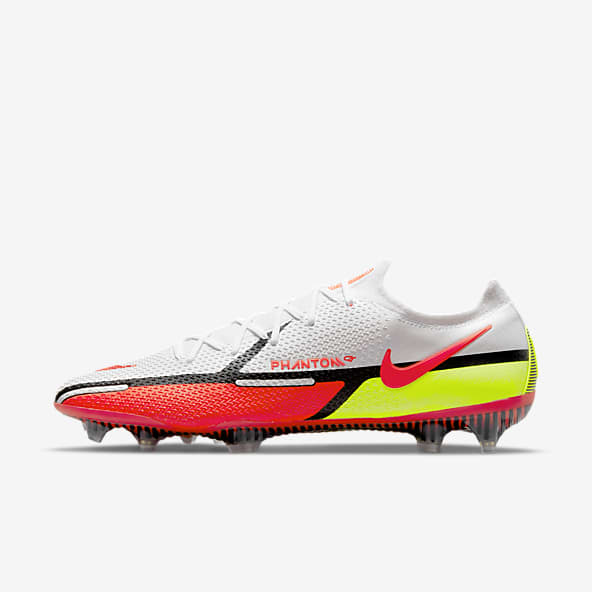 white and orange nike football boots