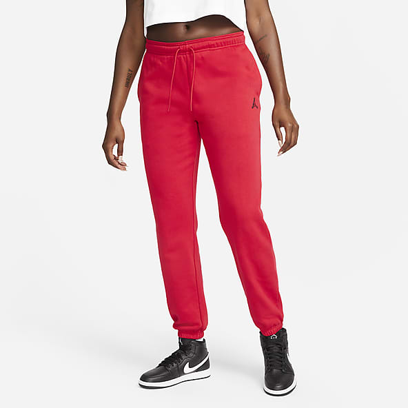 red jordan joggers mens