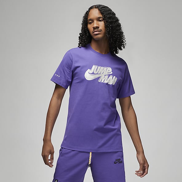 purple nike air t shirt
