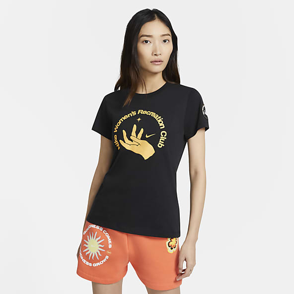 nike graphic tees with sayings womens