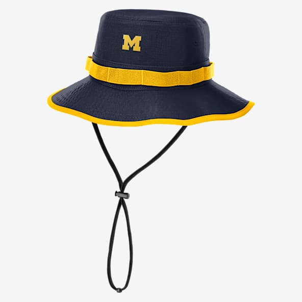 Michigan Sideline Apex Gameday Boonie Men's Nike Dri-FIT College Bucket Hat