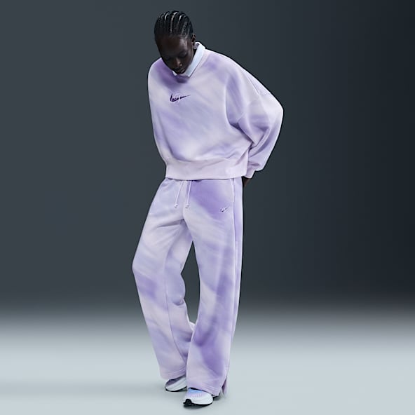 Nike Sportswear Phoenix Fleece Pantalones deportivos con cintura alta para mujer