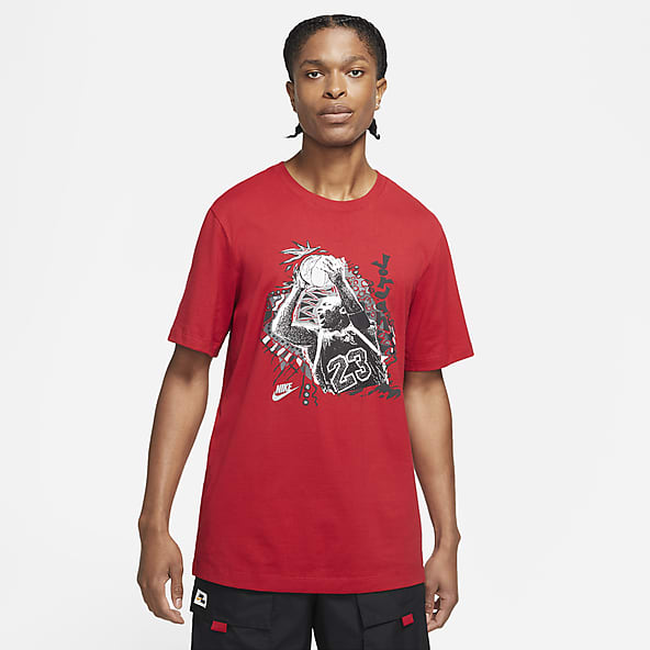 Jordan Red Tops \u0026 T-Shirts. Nike GB