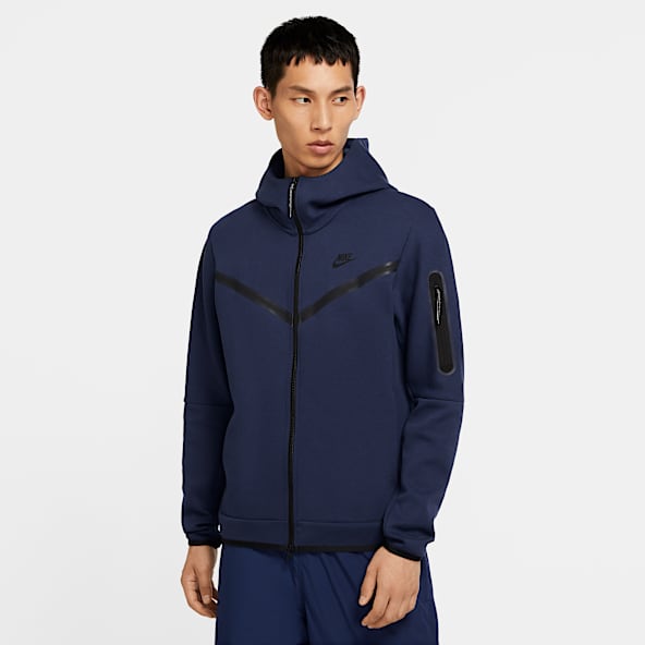 nike tech fleece gris noir