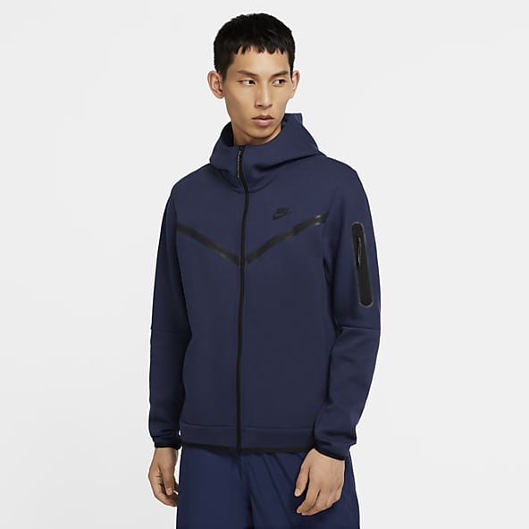 navy blue nike sweater